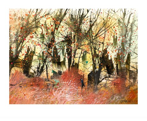 Autumn Lover by Sue Howells - limited edition print
