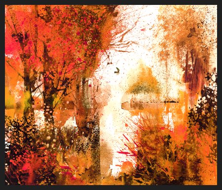 Autumn Serenade by Sue Howells - original painting